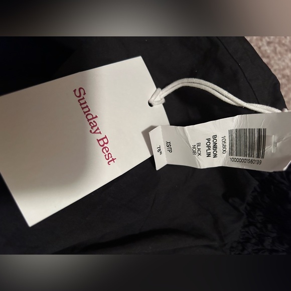 Aritzia-Sunday best, brand new black ruffled skort m/shorts - Picture 3 of 4